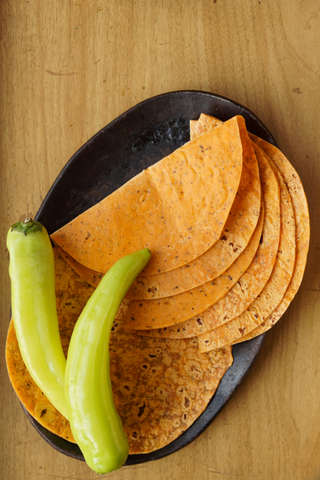 Producto Tortilla Trigo Tomate 7 pulgadas