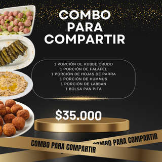 Producto COMBO PARA COMPARTIR 