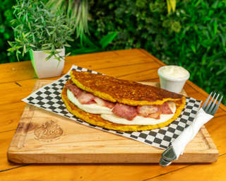 Producto Cachapa tocino queso