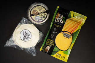 Producto Combo  Cachilista 1kg con 400 gr de queso de mano y nata 200 g