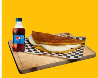 Producto Cachapa con Queso y Bebida 250 ml