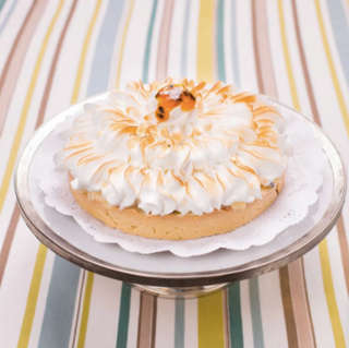 Producto pie de maracuyá base de galleta Entero
