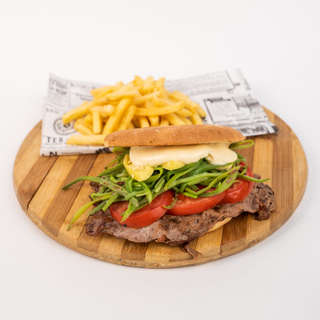 Producto Chacarero del Rey + Papas Fritas