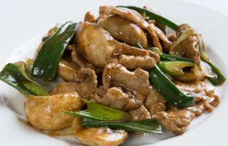 Producto Chancho champiñones