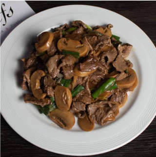 Producto Carne con Champiñón