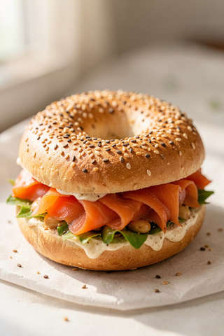 Producto Bagel de Salmón