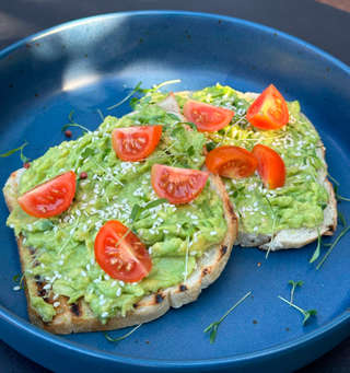 Producto Tostadas con Palta