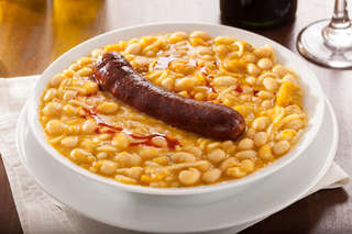 Producto Porotos con riendas y longaniza