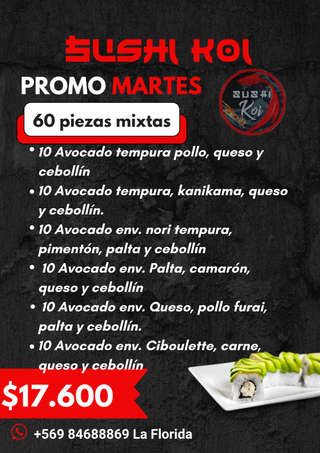 Producto Promo Martes