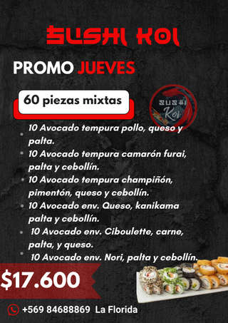 Producto Promo Jueves