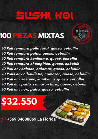Producto 100 Piezas Mixtas