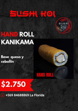 Producto Hand Roll Kanikama