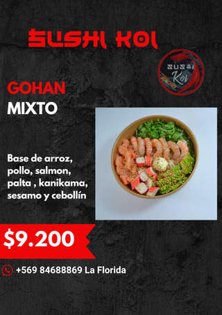 Producto Gohan Mixto