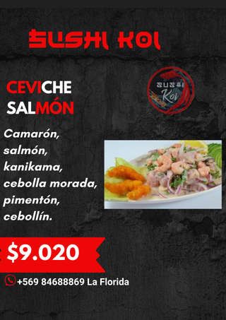 Producto Ceviche Salmón