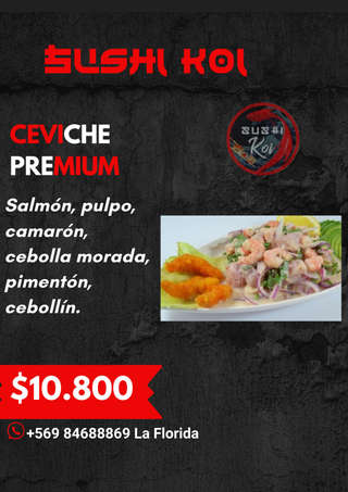 Producto Ceviche Premium