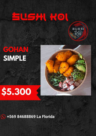 Producto Gohan Simple