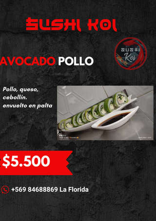 Producto Avocado Pollo