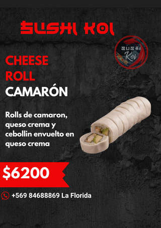 Producto Cheese Roll Camarón 