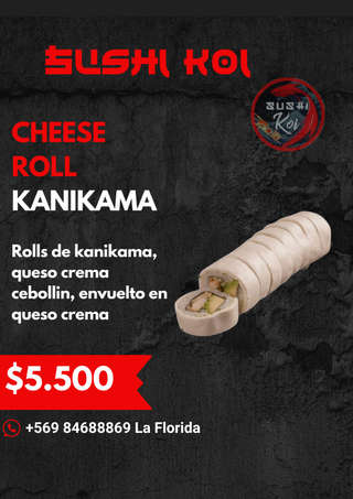 Producto Cheese Roll Kanikama