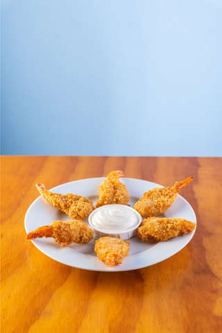 Producto Camarones Apanados