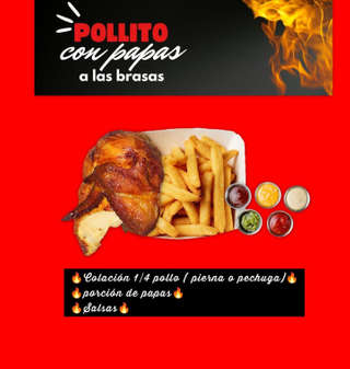 Producto Cuarto de pollo solo