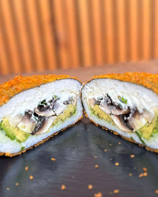 Producto Sushi burguer champiñon