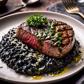 Producto Rissotto en tinta de calamar