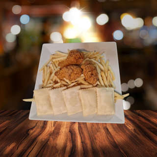 Producto Alitas Crocantes, Papas y Empanadas