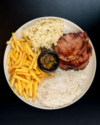 Producto Almuerzo N2 Chuleta Ahumada