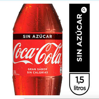 Producto Coca Cola Zero de un Litro y Medio