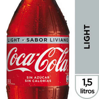 Producto Coca Cola Light Litro y medio
