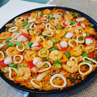 Producto Paella de Mariscos