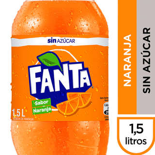 Producto Fanta Zero Litro y medio