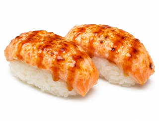 Producto Nigiri Salmon Flameado 2 unidades