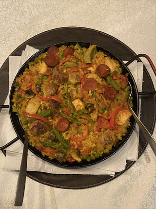 Producto Paella de Carnes y Vegetales