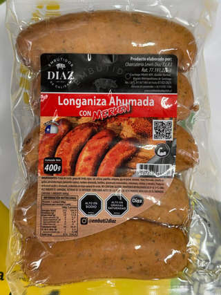 Producto LONGANIZA AHUMADA CON MERKEN