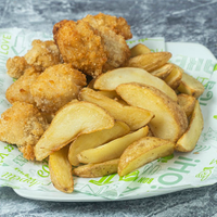 Producto Bites de pollo con papas fritas