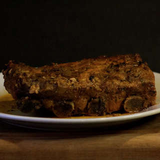 Producto Costillar aliñado de cerdo al horno