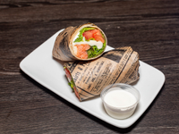 Producto Wrap Salmón ahumado