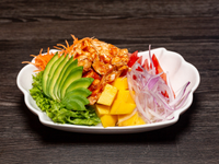 Producto Poke pollo bbq