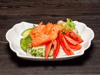 Producto Poke salmón ahumado