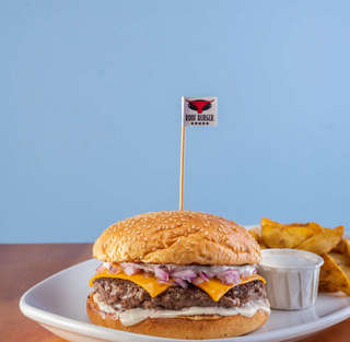 Producto 30% OFF Onion Burger + Papas