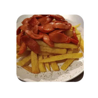 Producto Salchipapas Mediana