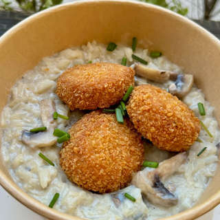 Producto Risotto de champiñón y Nuggets 