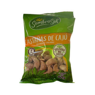 Producto Castañas de caju tostadas y saladas