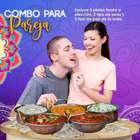 Producto Combo Pareja con 2un samosa