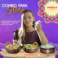 Producto Combo Soltero con 1un samosa