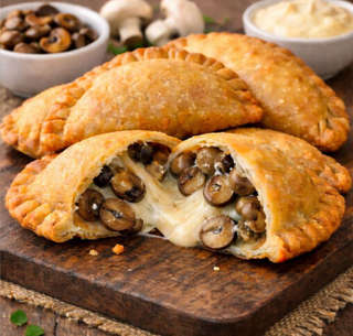 Producto 2x1 Empanada Frita Queso Champiñon Solo