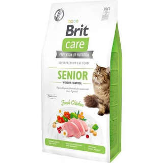 Producto Brit Care Gato Senior Control Peso Pollo