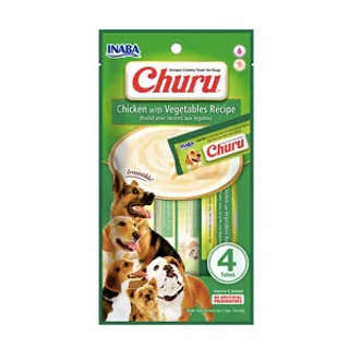 Producto Churu Dog Pollo y Vegetales 56g